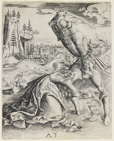Stětí svaté Barbory, c. 1501 od Master MZ
