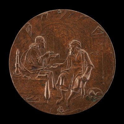 Kristus a Nikodém, c. 1550. od Master P.G.