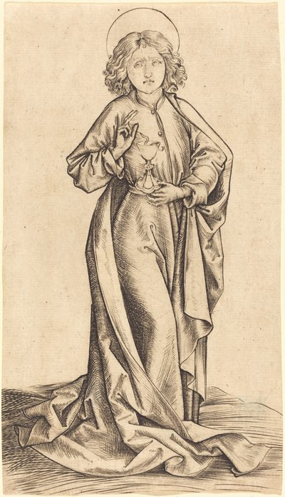 Svatý Jan Evangelista od Master i.e.