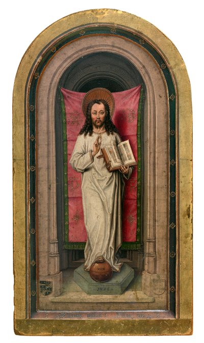 Před Kristem Salvadorem od Master of 1499