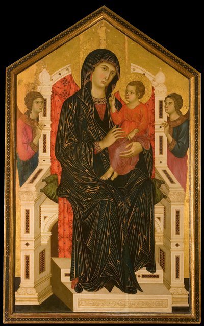 Maestà, druhá polovina 13. století od Master of Badia a Isola