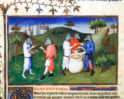 Muži se psími hlavami, konec 13. století, začátek 15. století od Master of Boucicaut