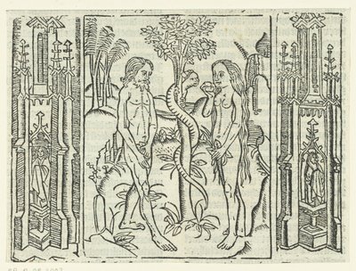 Pád od Master of Delft (attributed to)