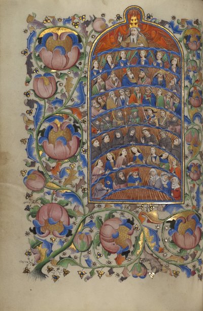 Všichni svatí od Master of Guillebert de Mets