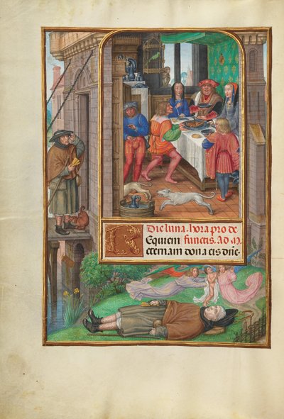 Svátek potápěčů od Master of James IV of Scotland