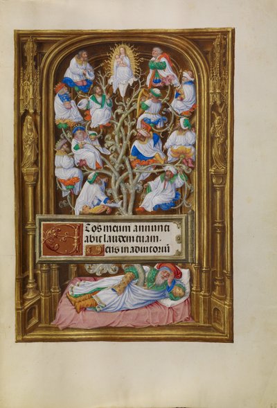 Strom Jesse od Master of James IV of Scotland
