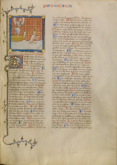 David ve vodě od Master of Jean de Mandeville
