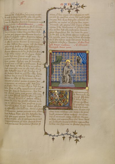 Svatý Marek od Master of Jean de Mandeville