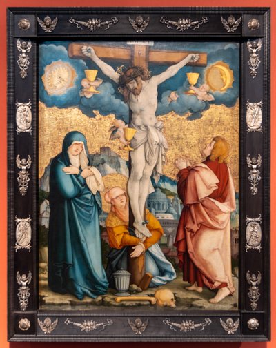 Německy: Die Kreuzigung Christi Ukřižování Krista od Master of Messkirch