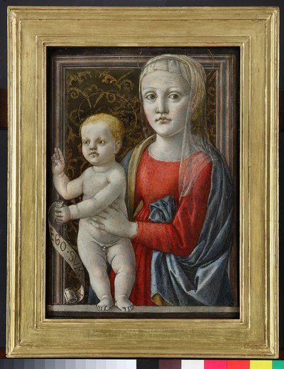 Madona s dítětem, 1440-1450 od Master of Pratovecchio