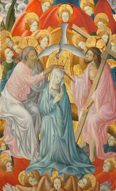 Korunovace Panny Marie s Trojicí, c. 1400. od Master of Rubielos de Mora