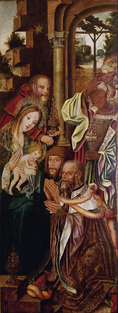 Klanění králů, c. 1510 od Master of Sardoal