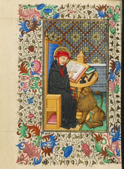 Svatý Jeroným ve své pracovně od Master of Sir John Fastolf