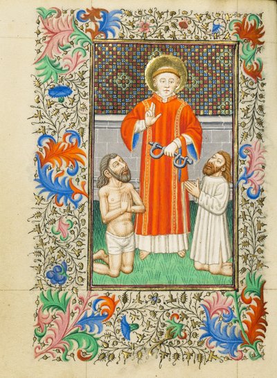 Svatý Leonard od Master of Sir John Fastolf