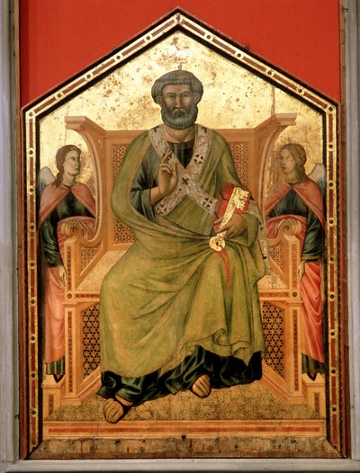 Svatý Petr od Master of St. Cecilia