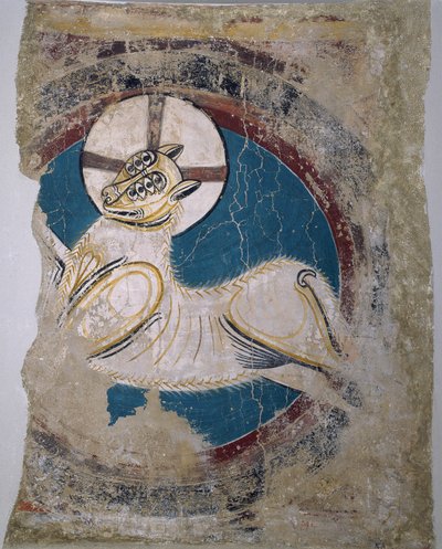 Apokalyptické beránek ze Sant Climent de Taüll od Master of Tahull