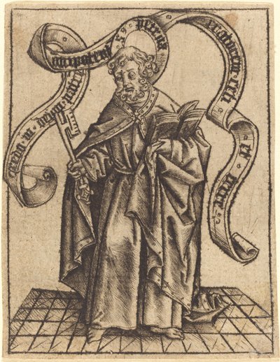 Svatý Petr od Master of the Berlin Passion