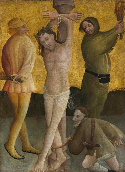 Flagellation, ca. 1400. od Master of the Berswordt Altar