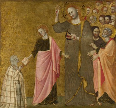 Závěsný od Master of the Blessed Clare of Rimini