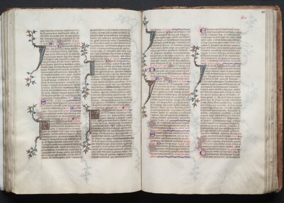 Gothajský misál: Fol. 101r, Text, c. 1375. od Master of the Boqueteaux