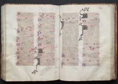 Gothajský misál: Fol. 111r, Text, c. 1375. od Master of the Boqueteaux