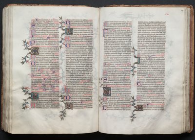 Gothajský misál: Fol. 119r, Text, c. 1375. od Master of the Boqueteaux