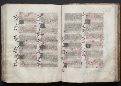 Gothajský misál: Fol. 122r, Text, c. 1375. od Master of the Boqueteaux