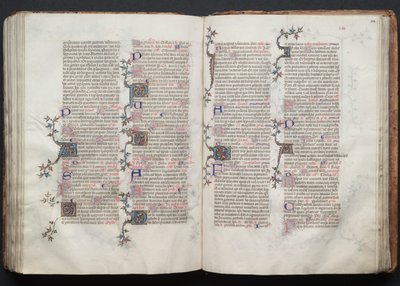 Gothajský misál: Fol. 124r, Text, c. 1375. od Master of the Boqueteaux