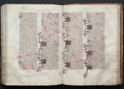 Gothajský misál: Fol. 128r, Text, c. 1375. od Master of the Boqueteaux