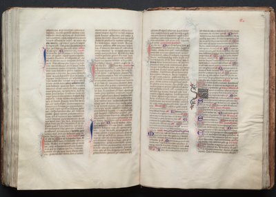 Gothajský misál: Fol. 133v, Text, c. 1375. od Master of the Boqueteaux