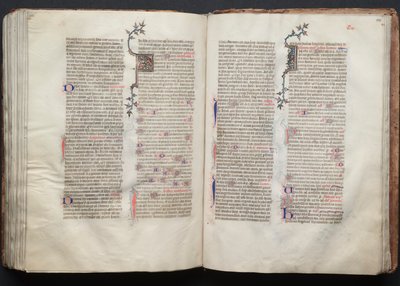 Gothajský misál: Fol. 135r, Text, c. 1375. od Master of the Boqueteaux