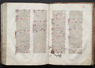 Gothajský misál: Fol. 143r, Text, c. 1375. od Master of the Boqueteaux