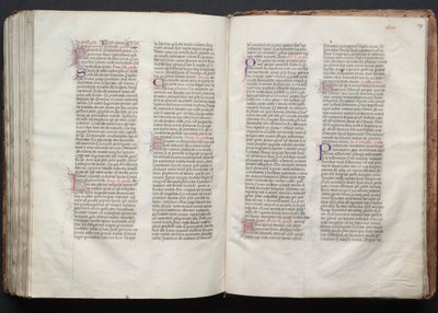 Gothajský misál: Fol. 147r, Text, c. 1375. od Master of the Boqueteaux