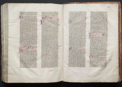 Gothajský misál: Fol. 153r, Text, c. 1375. od Master of the Boqueteaux