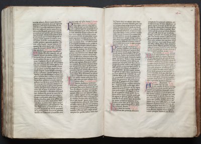 Gothajský misál: Fol. 155r, Text, c. 1375. od Master of the Boqueteaux