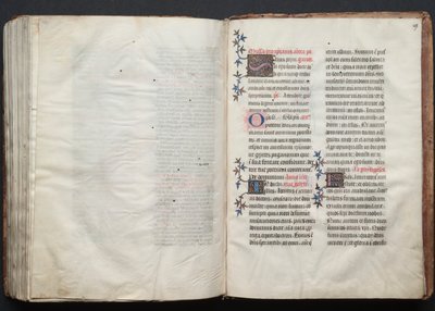 Gothajský misál: Fol. 159r, Text, c. 1375. od Master of the Boqueteaux