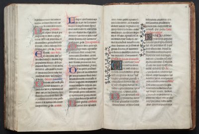Gothajský misál: Fol. 161r, Text, c. 1375. od Master of the Boqueteaux
