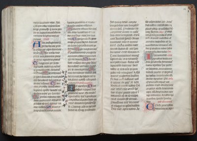 Gothajský misál: Fol. 162r, Text, c. 1375. od Master of the Boqueteaux