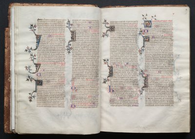 Gothajský misál: Fol. 19r, Text, c. 1375. od Master of the Boqueteaux