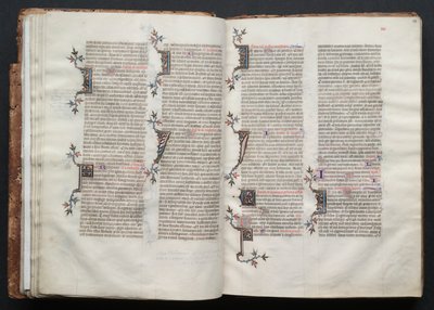 Gothajský misál: Fol. 23r, Text, c. 1375. od Master of the Boqueteaux