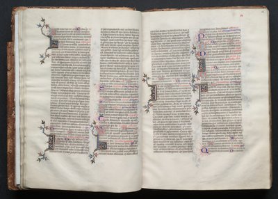 Gothajský misál: Fol. 26r, Text, c. 1375. od Master of the Boqueteaux