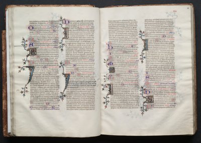 Gothajský misál: Fol. 28r, Text, c. 1375. od Master of the Boqueteaux