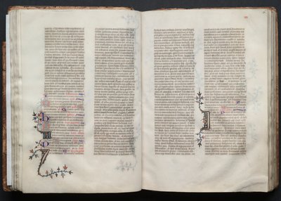 Gothajský misál: Fol. 36r, Text, c. 1375. od Master of the Boqueteaux