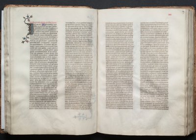 Gothajský misál: Fol. 49r, Text, c. 1375. od Master of the Boqueteaux
