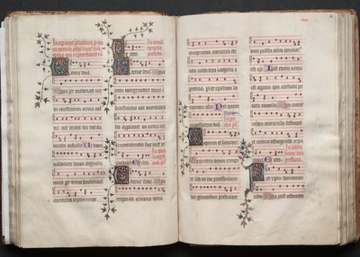 Gothajský misál: Fol. 58r, Text, c. 1375. od Master of the Boqueteaux