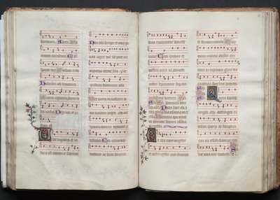 Gotha misál: Fol. 62r, Text, c. 1375. od Master of the Boqueteaux
