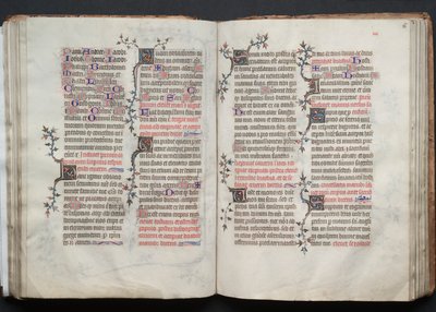 Gothajský misál: Fol. 66r, Text, c. 1375. od Master of the Boqueteaux