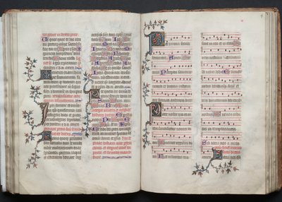 Gothajský misál: Fol. 67r, Text, c. 1375. od Master of the Boqueteaux