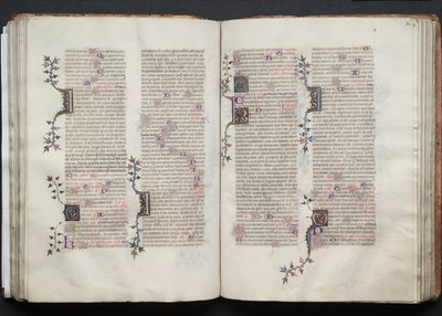 Gothajský misál: Fol. 72r, Text, c. 1375. od Master of the Boqueteaux