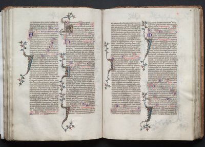 Gothajský misál: Fol. 82r, Text, c. 1375. od Master of the Boqueteaux